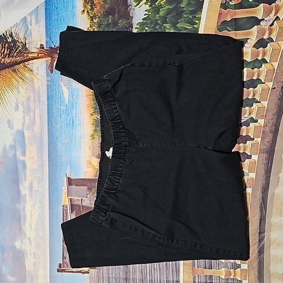 Eileen Fisher Black Pull-on High Waisted Pants Size Large - Picture 2 of 7